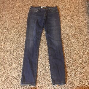 ETIENNE MARCEL Women Blue Denim Skinny Leg Zipper Ankle Jeans Los Angeles Sz 29